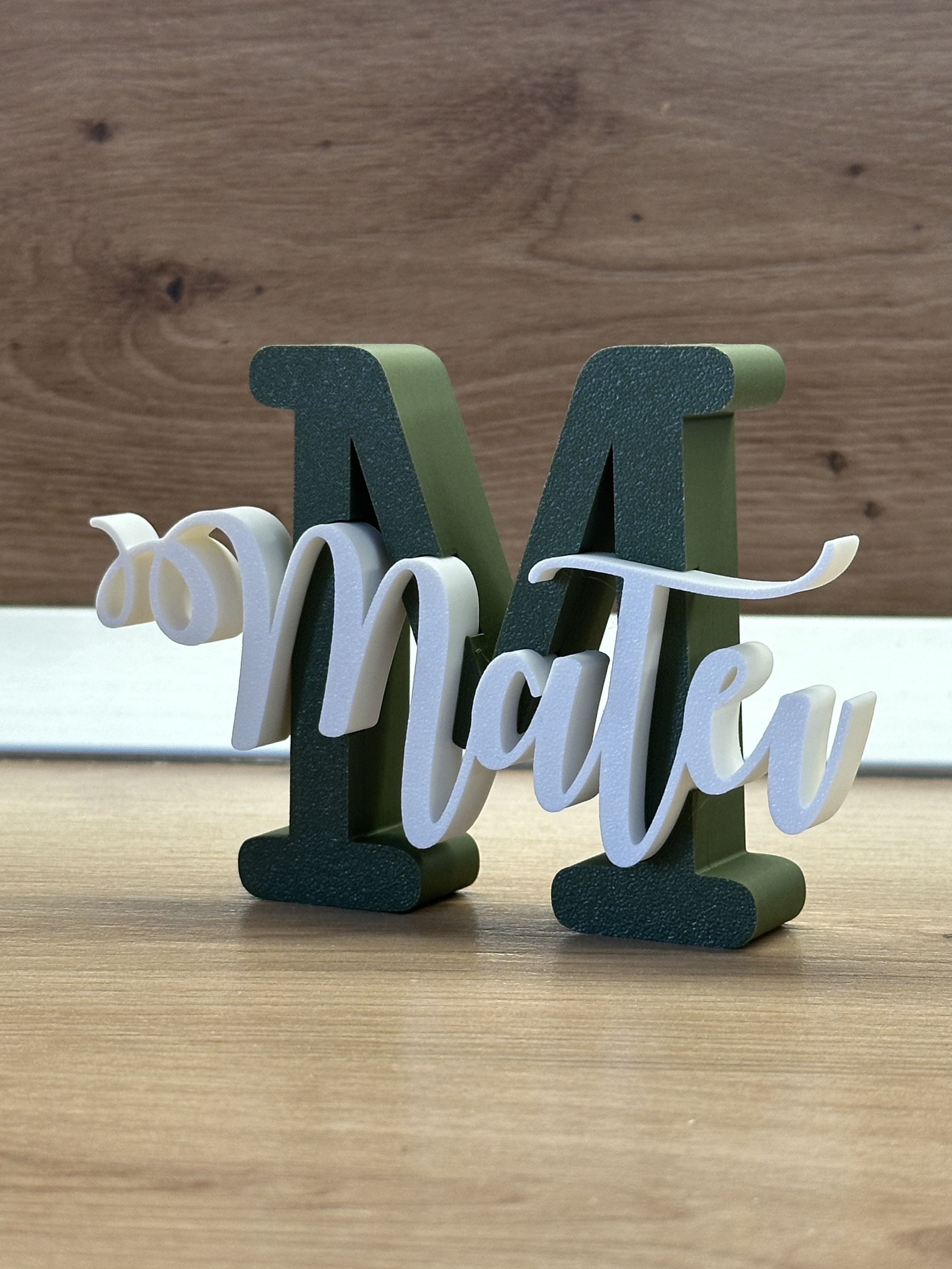 Ornament personalizat cu nume Matei